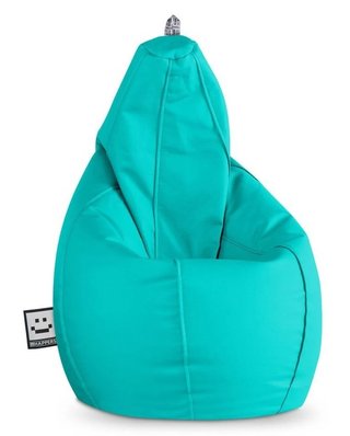 Puff HAPERS XXL Polipiel Turquesa