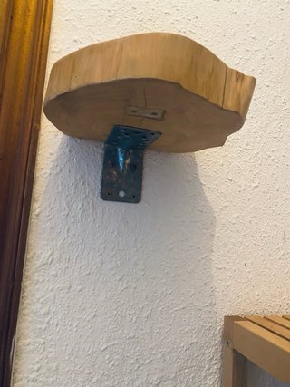 Balda recibidor de madera