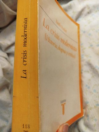 Émile Poulat. La crisis modernista. Taurus