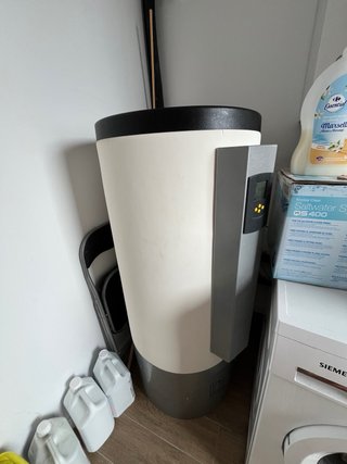 Acumulador agua con placa solar