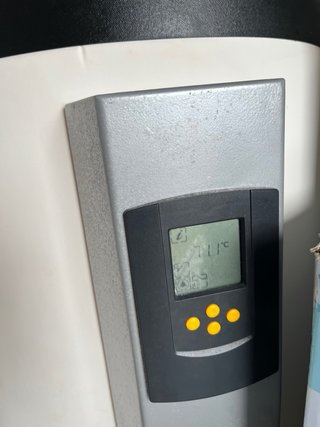 Acumulador agua con placa solar
