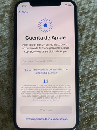 iPhone XS 64 GB Negro