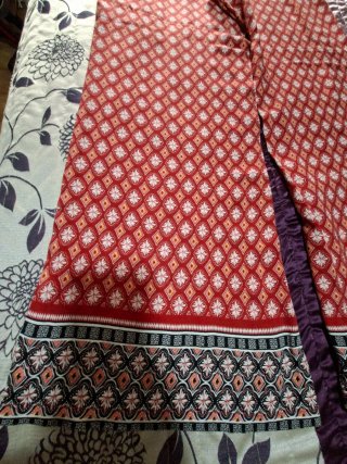 Pantalon ancho estampado