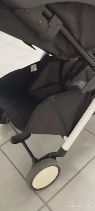 Silla de paseo ligera azul