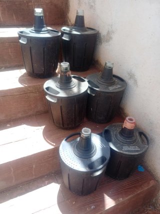 Garrafas de vino 5L (5 unidades)