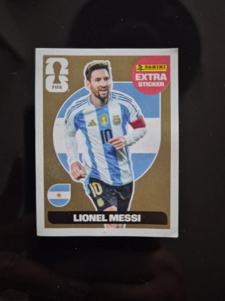 Cromo Messi Oro Mundial 2026 Panini