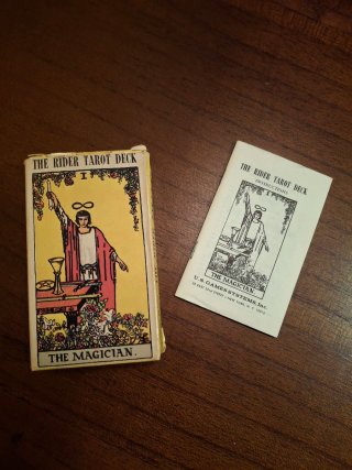 Tarot Rider 1971 - Juego de Cartas