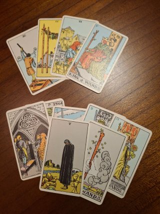 Tarot Rider 1971 - Juego de Cartas