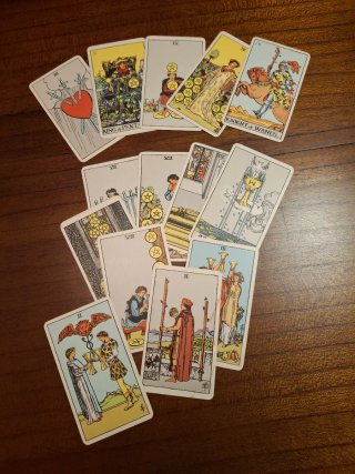 Tarot Rider 1971 - Juego de Cartas