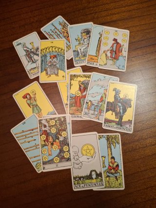 Tarot Rider 1971 - Juego de Cartas