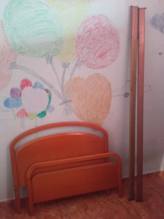 Cabeceros de cama metal y madera