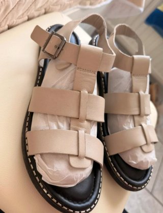 Sandalias Beige Mujer Talla 40