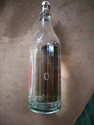 Botella Antigua Gaseosa La Señora 1L