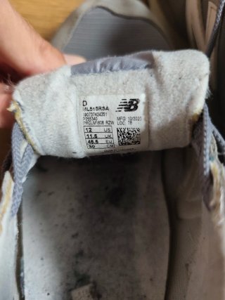 Zapatillas New Balance 515 Gris/Blanco talla 46,5