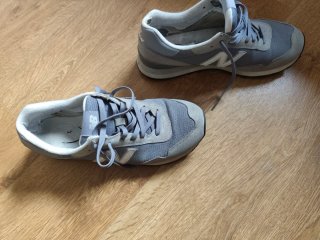 Zapatillas New Balance 515 Gris/Blanco talla 46,5