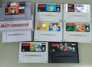 Lote 7 Juegos Super Nintendo SNES