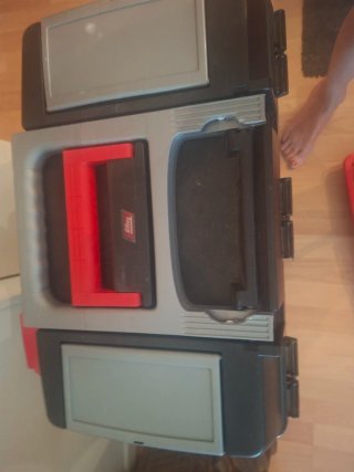 Cajas de herramientas completas carrito 3 pisos.