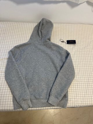 Sudadera Polo Ralph Lauren Gris Cremallera capucha