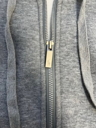 Sudadera Polo Ralph Lauren Gris Cremallera capucha