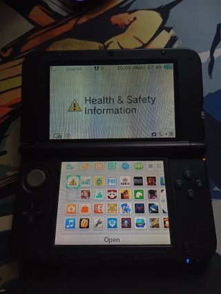 Nintendo 3DS LL Blu