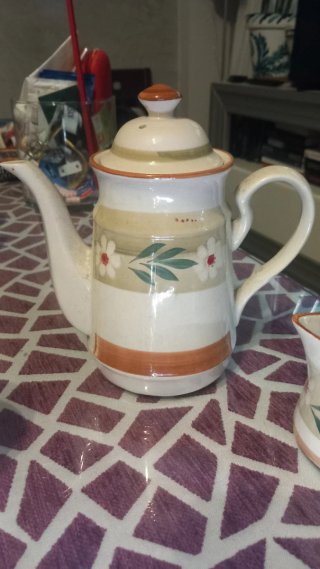 Juego de té/café de cerámica
