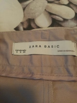 Falda tubo Zara rosa
