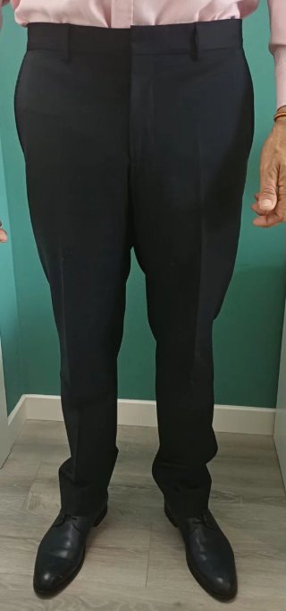 Traje Zara Negro.