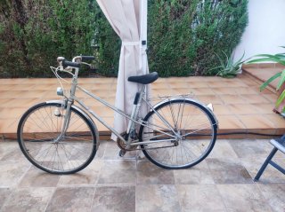 Bicicleta Gacela BH plateada