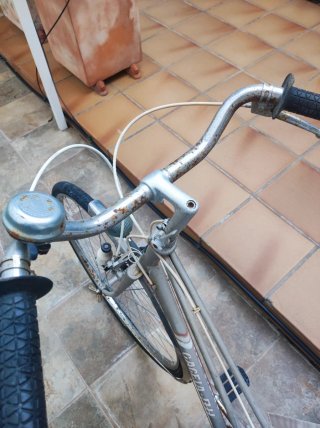 Bicicleta Gacela BH plateada