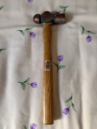 Martillo de bola mango de madera