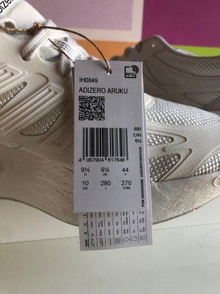 Adidas Adizero Aruku All White Talla 44
