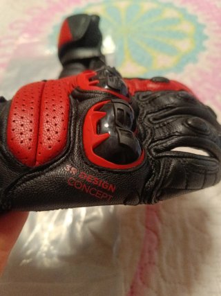 Guantes Moto Dainese Impeto Rojo/Negro