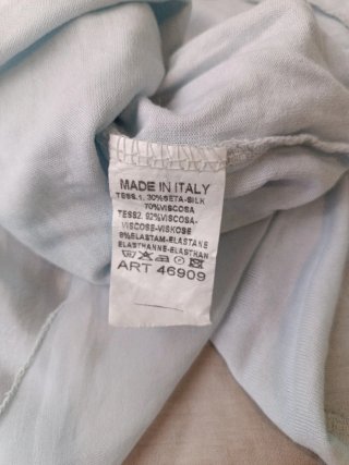 Blusa gasa celeste talla única