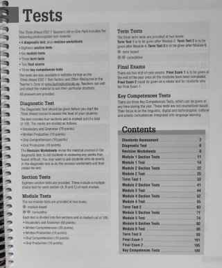 Think Ahead Teacher's All-in-one pack 1