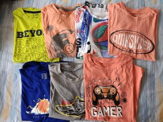 Lote 2 Camisetas Niños Tallas Varias
