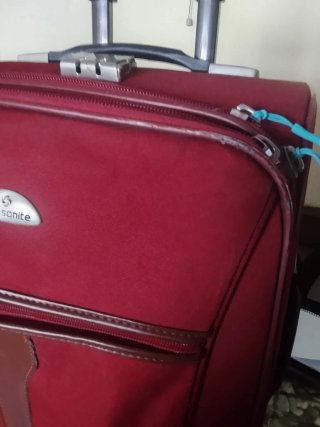 Maleta Trolley Samsonite Roja Lona