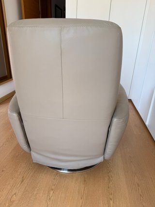 Sillón Natuzzi Piel Beige
