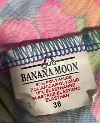 Bañador Banana Moon Talla S Estampado Floral