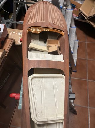 Maqueta Costruisci il Riva Aquarama