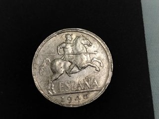 Oferta! Moneda 10 céntimos 1940 PLVS VLTRA