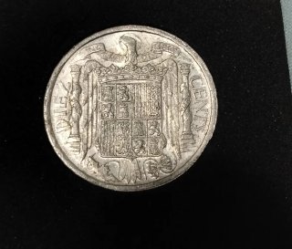 Oferta! Moneda 10 céntimos 1940 PLVS VLTRA