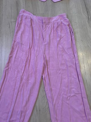 Conjunto Chaleco y Pantalón Rosa Talla L