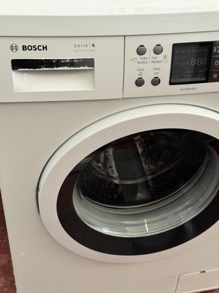 LAVADORA BOSCH SERIE 6 DE 8 KILOS