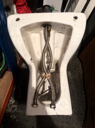 Bidé de baño blanco