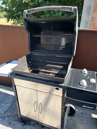 Barbacoa Weber Spirit sin parrilla