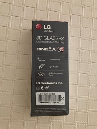 Occhiali 3D LG CINEMA