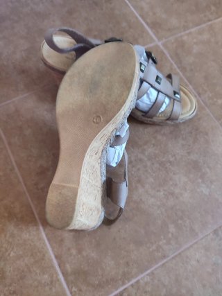 Sandalias de piel Talla 40