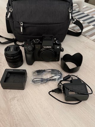Panasonic Lumix DMC-G7 4K Cámara Negra