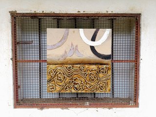 Quadro com pintura a óleo acrílico