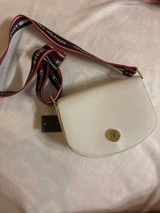 Bolso Cruzado Tommy Hilfiger Blanco